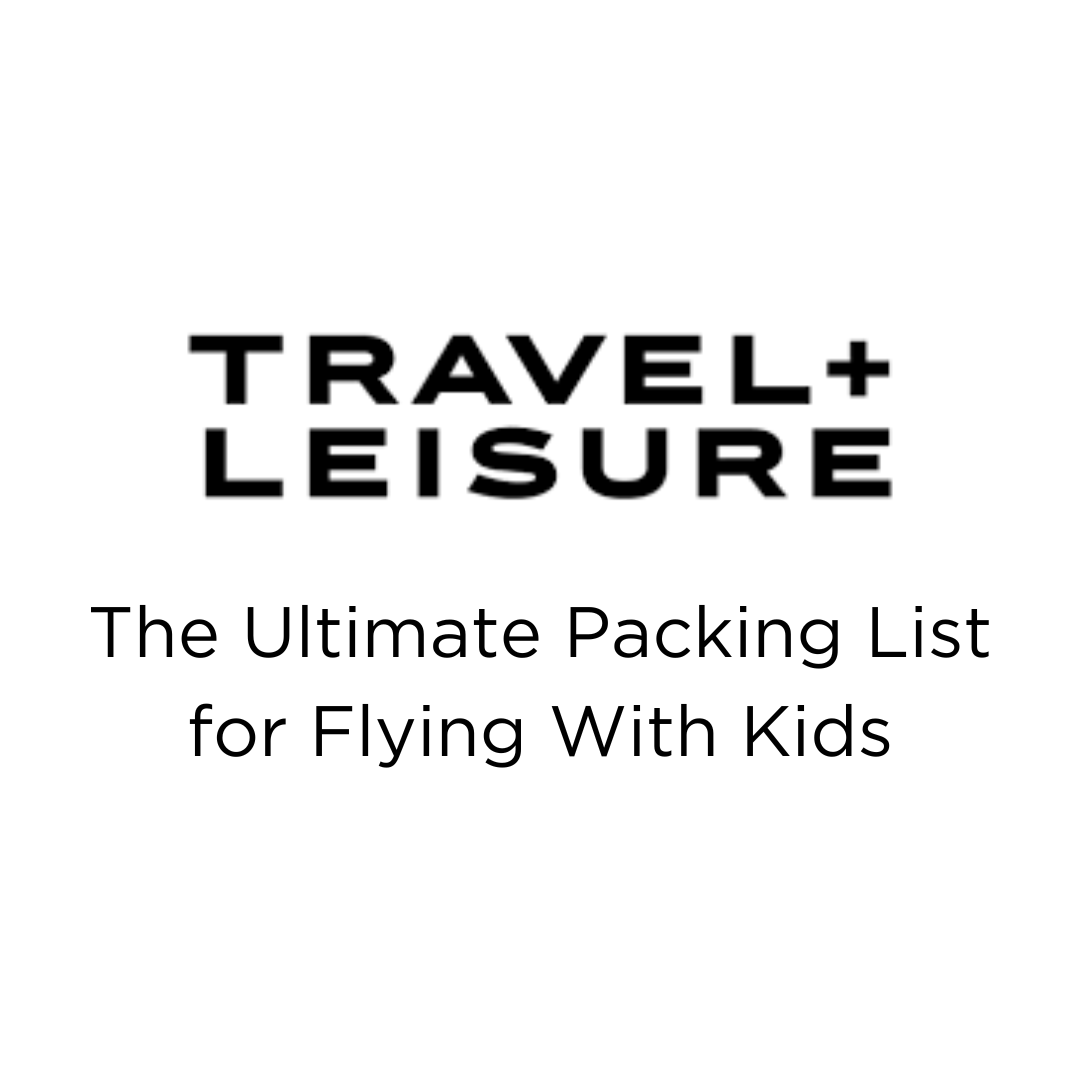 The Ultimate Packing List for Flying With Kids