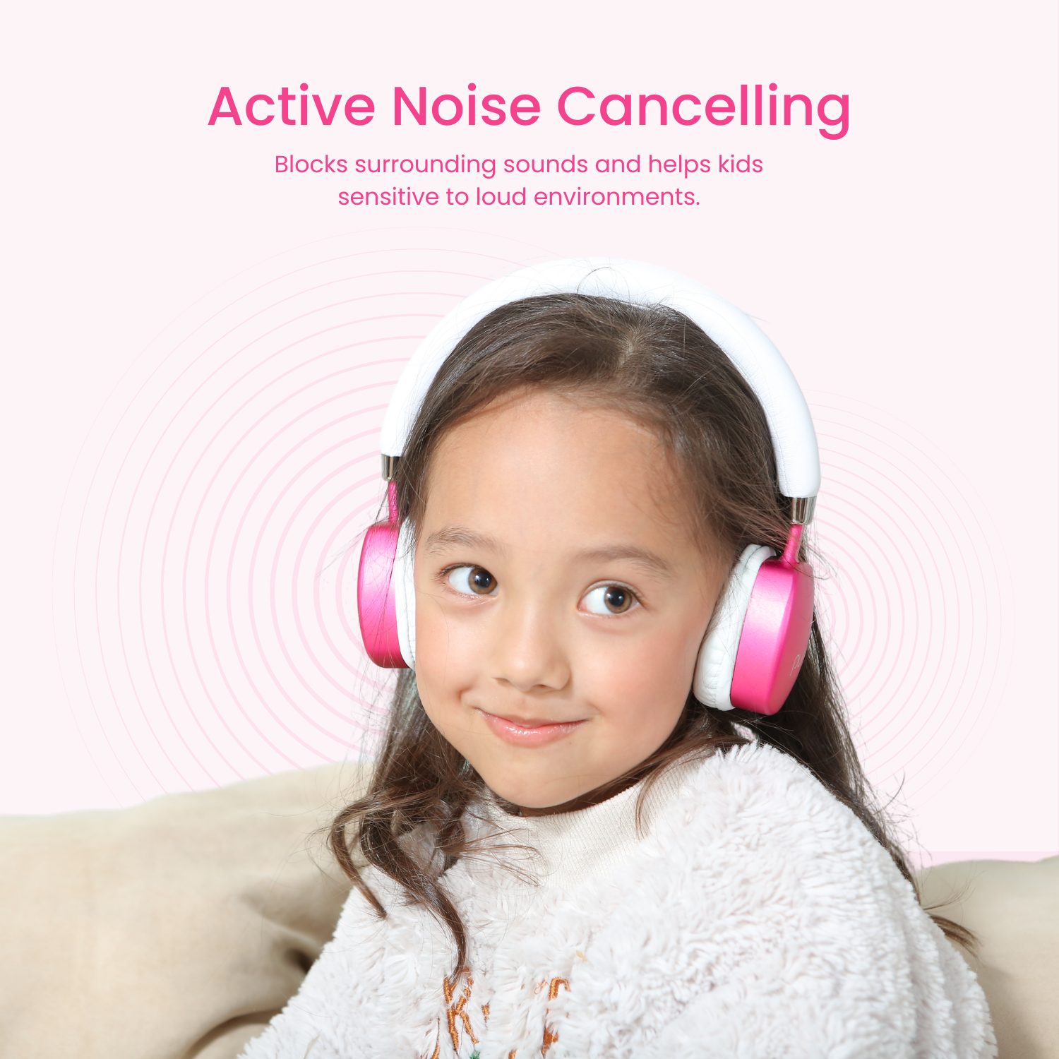 PuroQuiet-PLUS Active Noise Cancelling Headphones - Built-in Mic