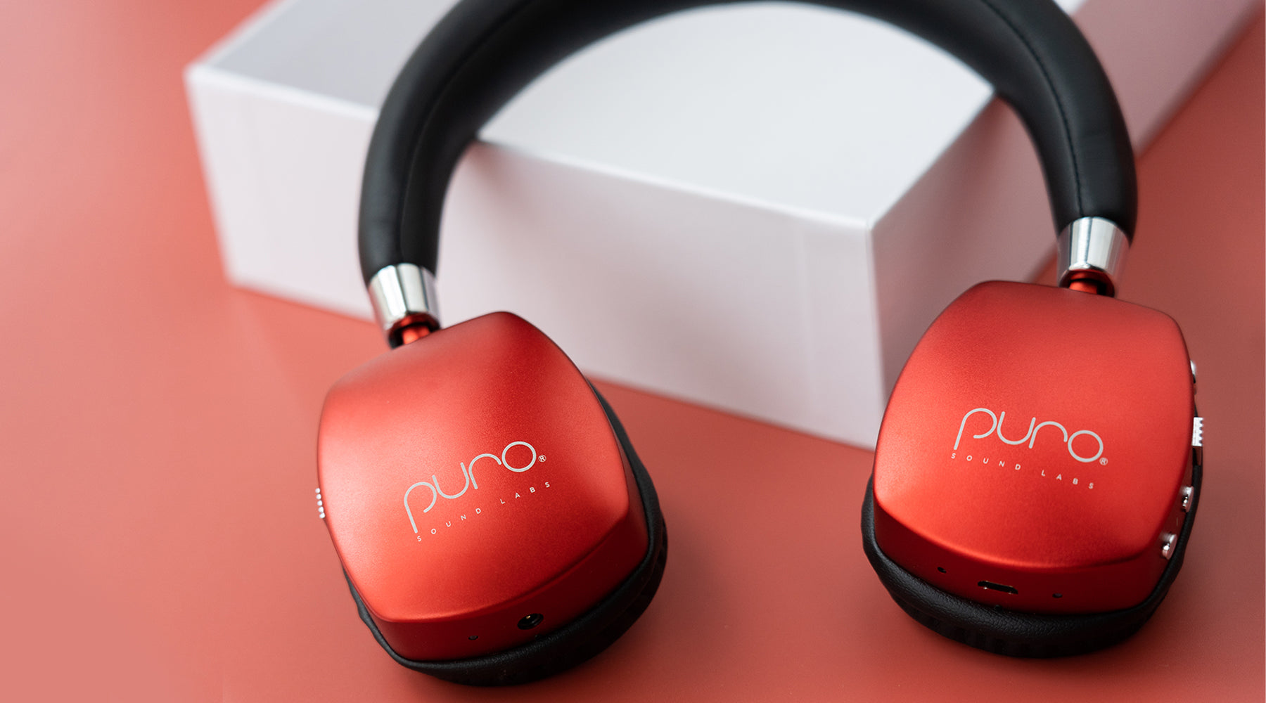 PuroQuiets ANC Bluetooth Headphones for Kids with Microphone