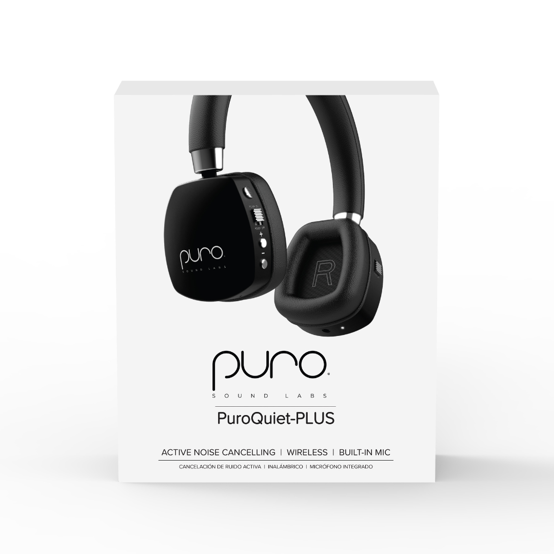 PuroQuiets ANC Bluetooth Headphones for Kids with Microphone Puro Sound Labs