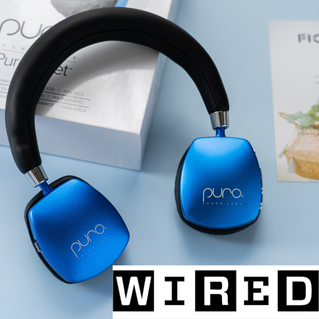 Wired review on best kids headphones PuroQuiet pictured