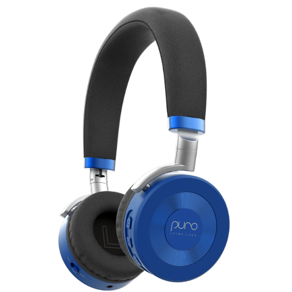 Puro Sound Labs Volume Limited JuniorJam Bluetooth Headphones-Blue
