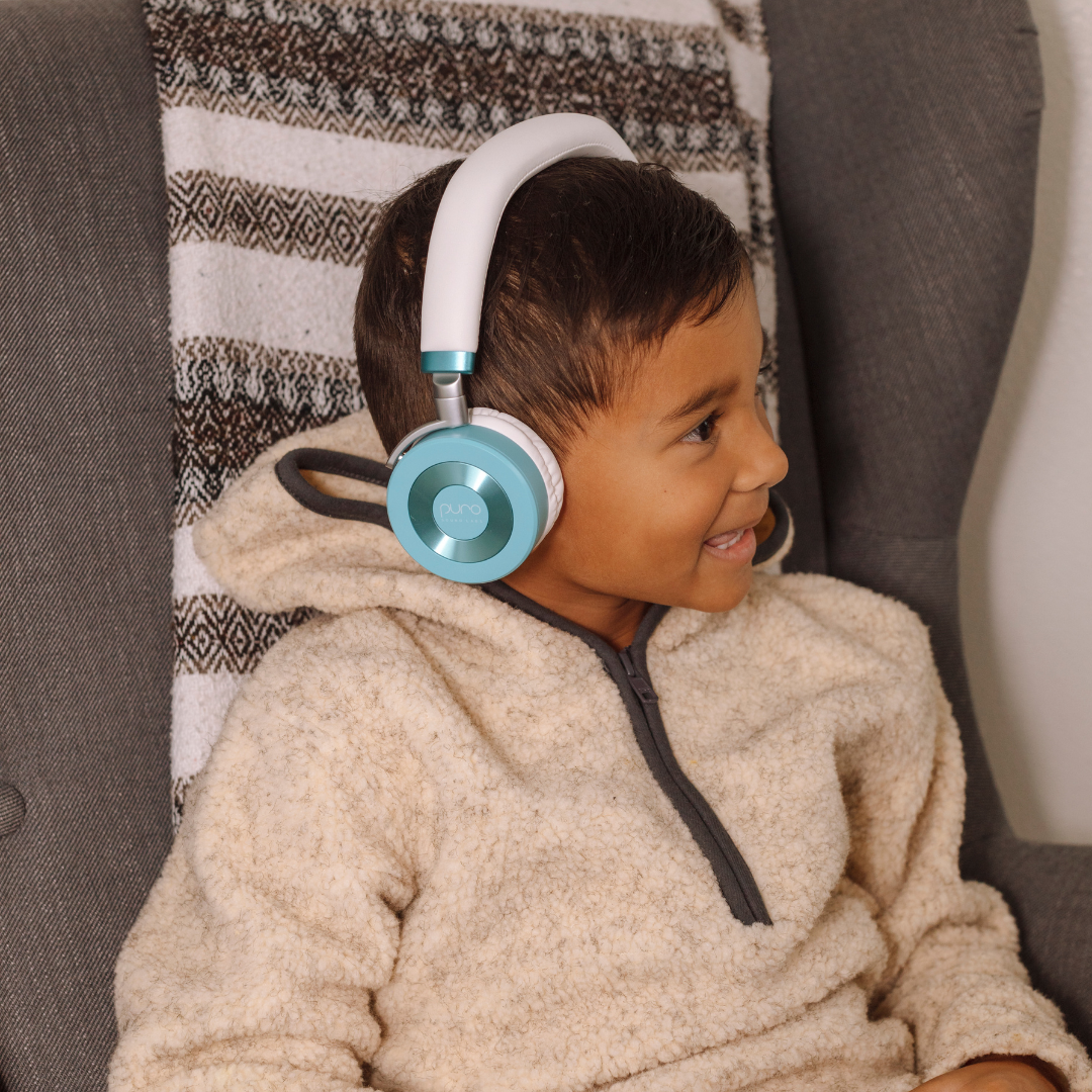 JuniorJams Volume Limited Wireless Headphones for Kids with Built